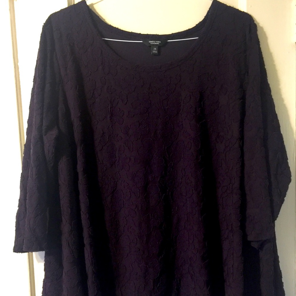 Simply Vera wang top 2x